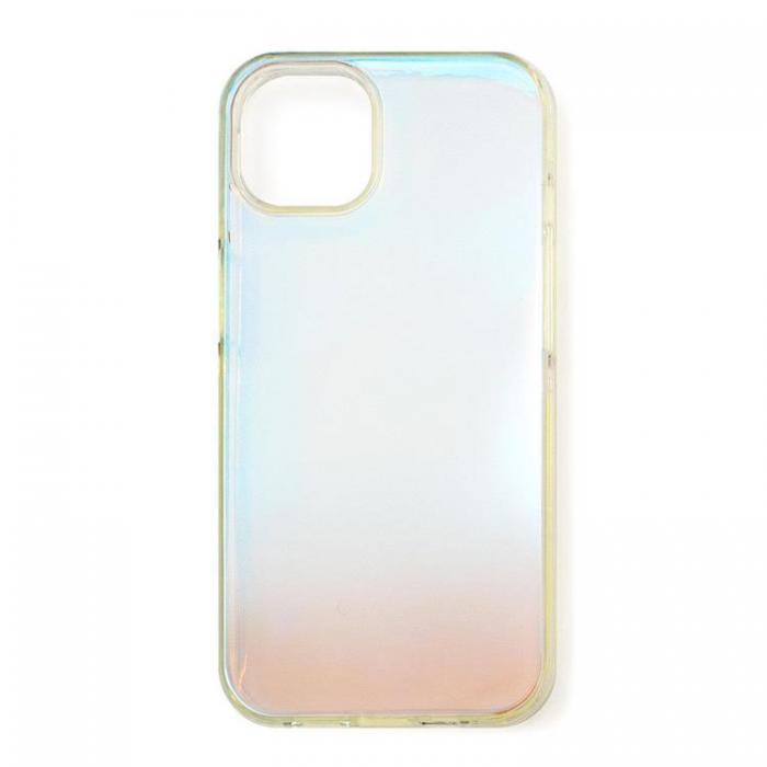 A-One Brand - iPhone 12 Skal Aurora Neon Gel - Bl