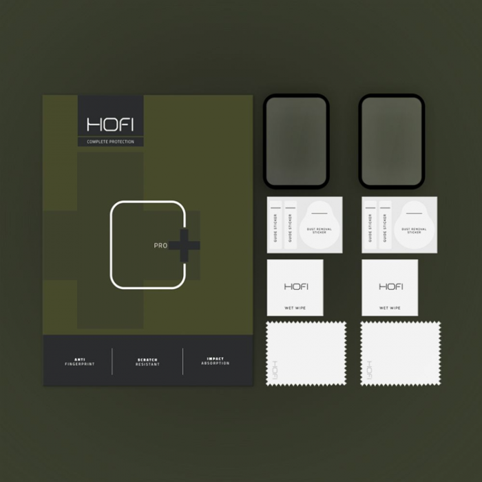 Hofi - [2-Pack] Hofi Xiaomi Smart Band 8 Pro Hrdat glas Skrmskydd Pro Plus