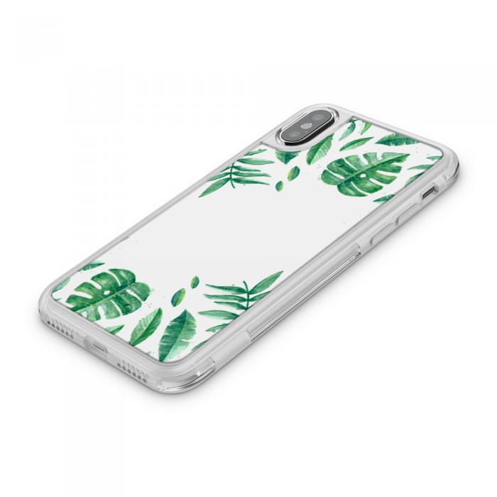 UTGATT5 - Fashion mobilskal till Apple iPhone X - Green jungle