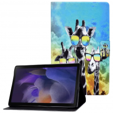 Taltech - Galaxy Tab A8 10.5 2021 Plånboksfodral - Giraffes
