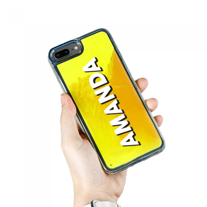 UTGATT5 - Designa Sjlv Neon Sand skal iPhone 7/8 Plus - Orange