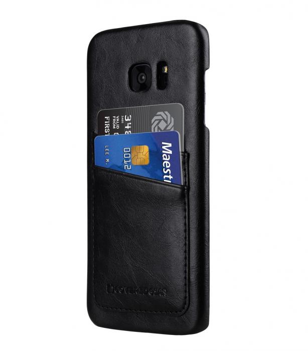 UTGATT4 - CoveredGear Card Case till Samsung Galaxy S7 Edge - Svart