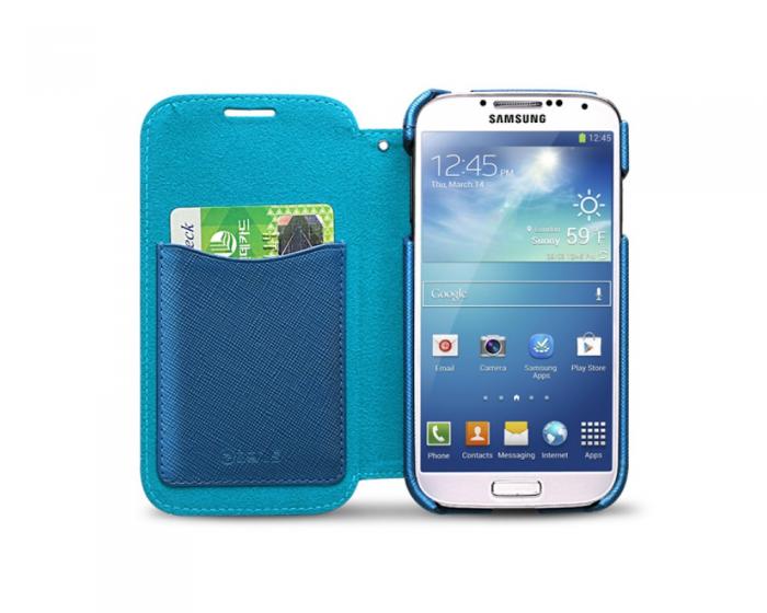UTGATT4 - Zenus Prestige Minimal Diary vska till Samsung Galaxy S4 i9500 - Bl