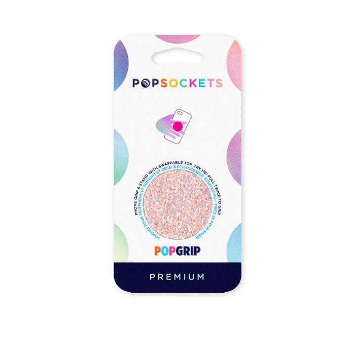 PopSockets - POPSOCKETS Sparkle Rose Avtagbart Grip med Stllfunktion Premium