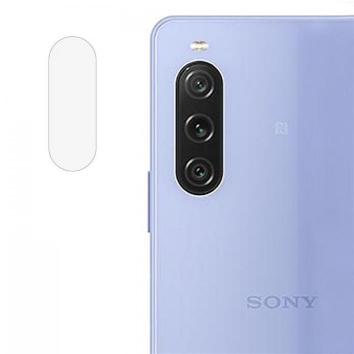 A-One Brand - [1-Pack] Sony Xperia 10 V Kameralinsskydd i Hrdat glas
