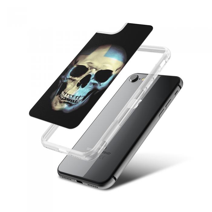 UTGATT5 - Fashion mobilskal till Apple iPhone 8 - Swedish Skull