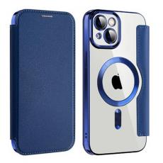 A-One Brand - iPhone 14 Plus Magsafe Plånboksfodral RFID Flip - Sapphire
