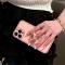 A-One Brand - iPhone 14 Pro Max Skal Heart Kickstand - Rosa