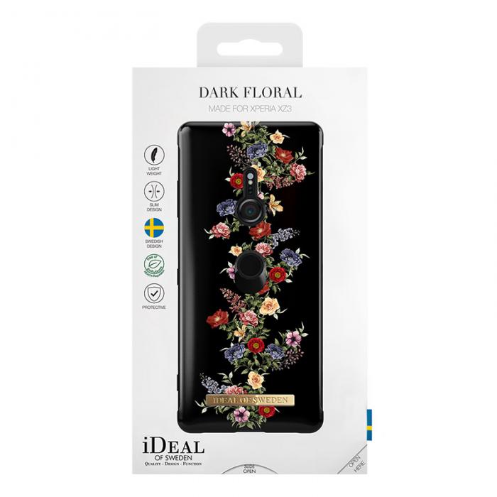 UTGATT5 - iDeal of Sweden Fashion skal Sony Xperia Xz3 Dark Floral