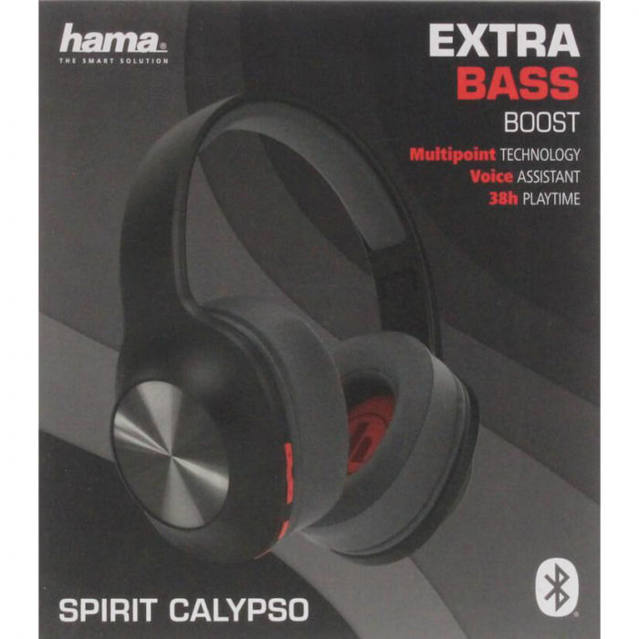 Hama - HAMA Hrlur Over-Ear Spirit Calypso - Svart