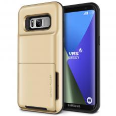 VERUS - Verus Damda Folder Card Slot Skal till Samsung Galaxy S8 - Gold