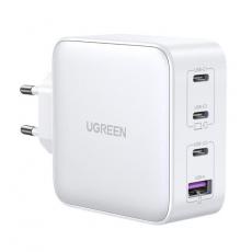 Ugreen - Ugreen GaN Väggladdare USB Till 3xUSB-C 100W - Vit