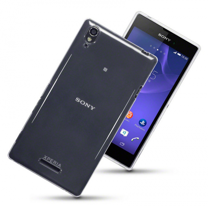 UTGATT5 - Terrapin Flexicase Skal till Sony Xperia T3 - Transparent