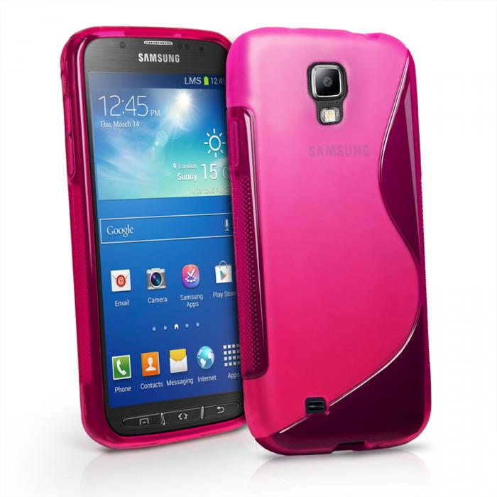 UTGATT4 - FlexiSkal till Samsung Galaxy S4 Active i9295 (Magenta)