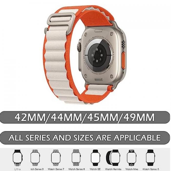 A-One Brand - Apple Watch 4/5/6/7/8/SE/Ultra (49/45/44/42mm) Alpine Loop Armband