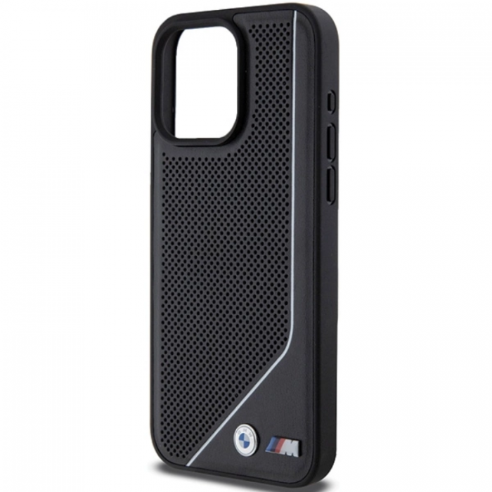 BMW - BMW iPhone 15/14/13 Mobilskal Magsafe Perforated Twisted Line
