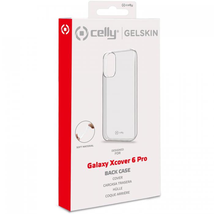 Celly - CELLY Galaxy Xcover6 Pro Skal Gelskin TPU - Transparent