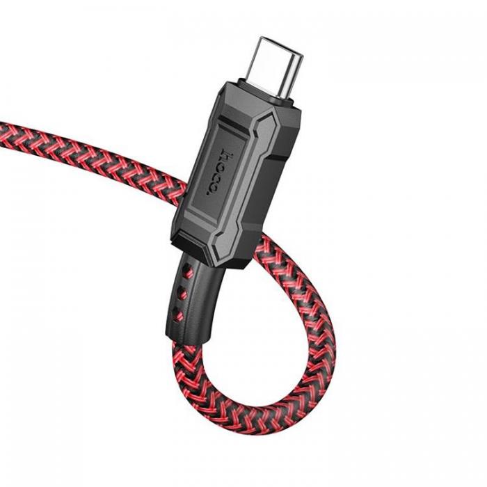 Hoco - Hoco USB-A Till USB-C Kabel 1m Leader - Rd
