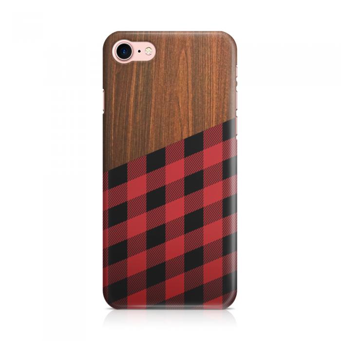 UTGATT5 - Skal till Apple iPhone 7/8 - Wooden Lumberjack B