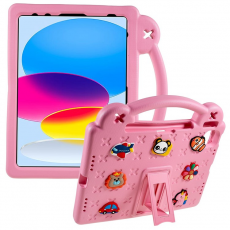 A-One Brand - iPad 10.9 (2022) Skal EVA Kickstand Shockproof - Rosa