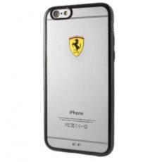 Ferrari - Ferrari Racing Shield Skal iPhone 6 / 6S - Transparent / Svart