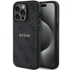 Guess - Guess iPhone 13 Pro Skal HC MAGSAFE PU Svart med Ring