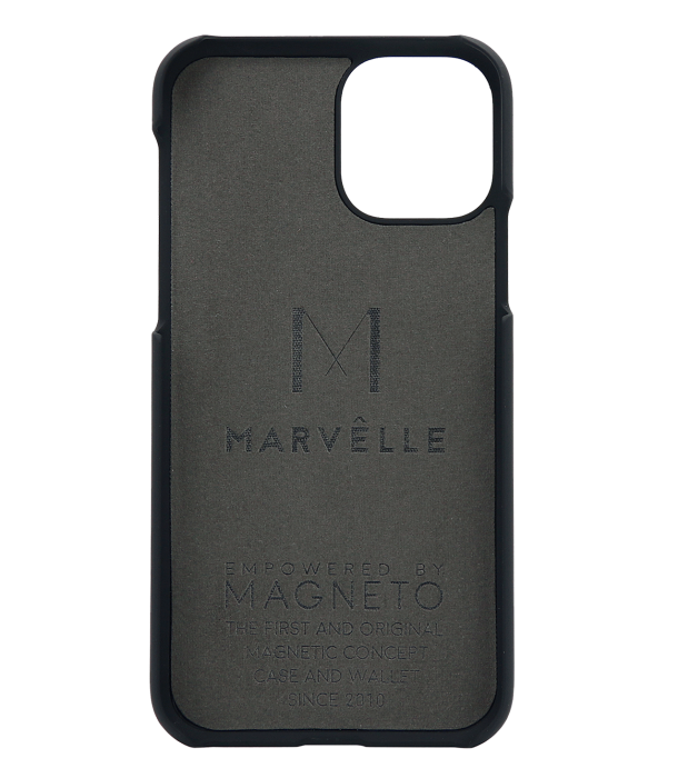 UTGATT4 - Marvlle iPhone 11 Magnetiskt Skal -Black Croco