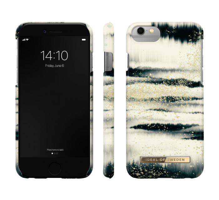 UTGATT1 - iDeal Fashion Skal iPhone 6/6S/7/8/SE 2020 2020 - Golden Tie Dye