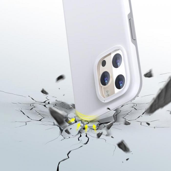 Choetech - Choetech iPhone 13 Pro Max Skal Magsafe MFM Anti-drop - Vit