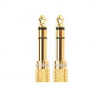 Ugreen - Ugreen Ljud Adapter 3.5 mm Mini Jack Till 6.3 mm Jack - Guld