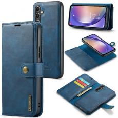 DG.MING - DG.MING Galaxy S23 FE Plånboksfodral Äkta Läder 2in1 - Blå
