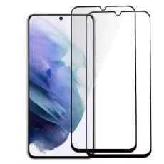 A-One Brand - [2-Pack] Galaxy A24 4G Härdat Glas Skärmskydd - Svart