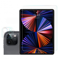 A-One Brand - [1-Pack] iPad Pro 12.9 (2020/2021/2022) Fram Härdat glas + Kameralinsskydd