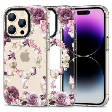Tech-Protect - Tech-Protect iPhone 15 Pro Max Mobilskal Magsafe - Rose Floral