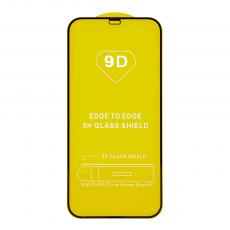 OEM - Skyddsglas 9D iPhone X/XS/11 Pro Svart Ram Härdat Glas