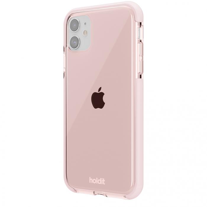 Holdit - Holdit Seethru Skal iPhone 12 Mini - Blush Rosa