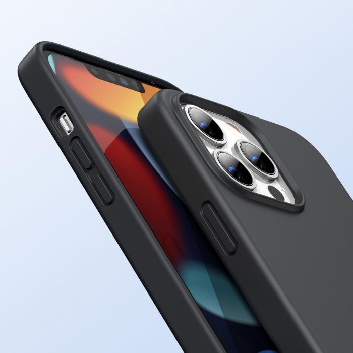Ugreen - Ugreen Protective Silikon iPhone 13 Pro Max - Svart
