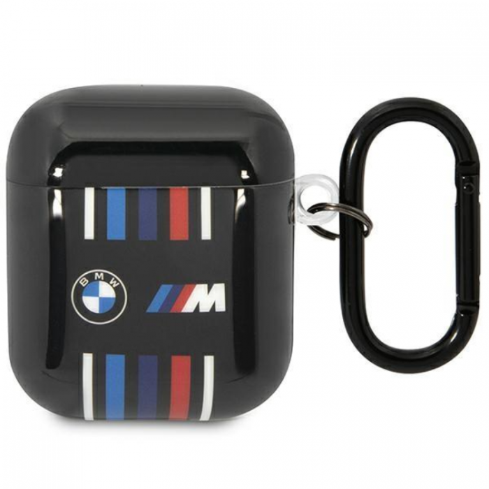 BMW - BMW Airpods 1/2 Skal Multiple Colored Lines - Svart