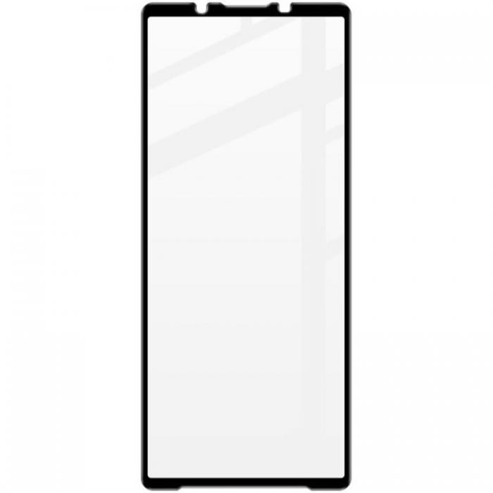 A-One Brand - [1-PACK] Sony Xperia 5 V Hrdat Glas Skrmskydd - Svart