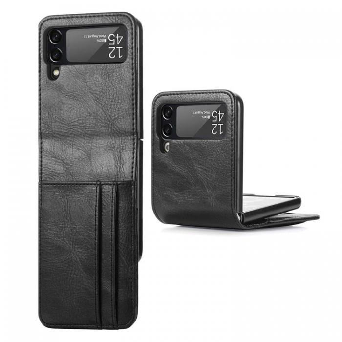 A-One Brand - Galaxy Z Flip 4 Plnboksfodral Portable Folding - Svart