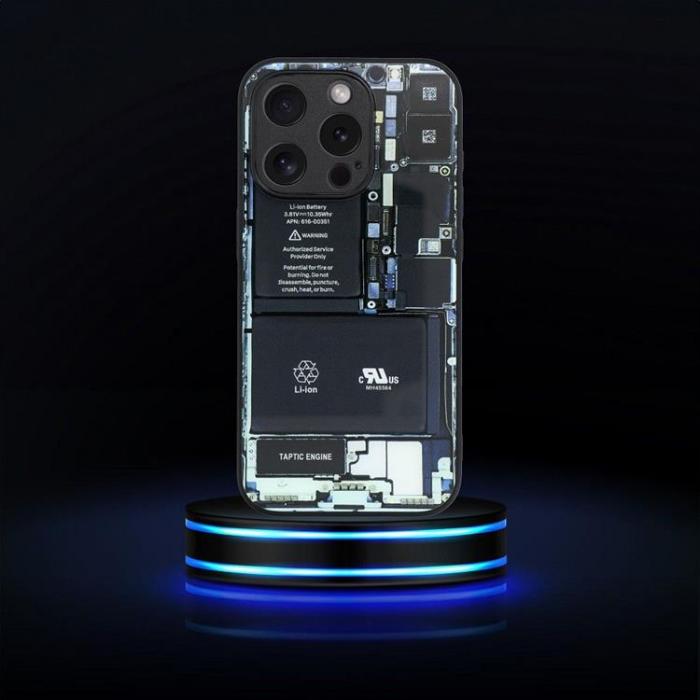 A-One Brand - iPhone 13 Pro Mobilskal Tech Pattern 1