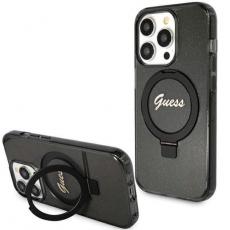 Guess - Guess iPhone 15 Pro Max Mobilskal Magsafe Script Glitter