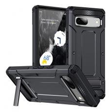 A-One Brand - Google Pixel 7 Mobilskal Kickstand Shockproof - Svart