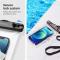 Spigen - Spigen 2-Pack Universala Vattentt Mobilvskor A601 - Crystal Clear