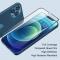 A-One Brand - [1-PACK] Hrdat glas iPhone 12 Pro Max Skrmskydd - Svart