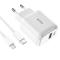 Tech-Protect - Tech-Protect Vggladdare Lightnin 20W , Lightning Kabel - Vit