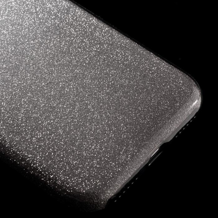 UTGATT5 - Glitter Mobilskal till iPhone 7/8/SE 2020 - Gr/Silver