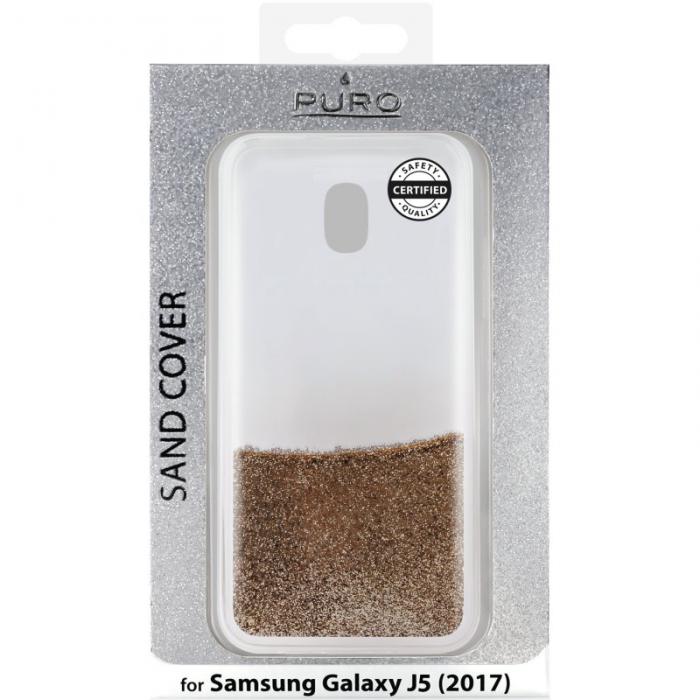 UTGATT5 - Puro Samsung Galaxy J5(2017), Sand Cover, guld