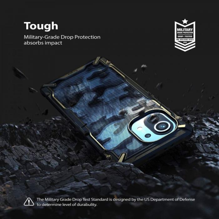 UTGATT5 - RINGKE Fusion X Xiaomi Mi 11 - Camo Svart