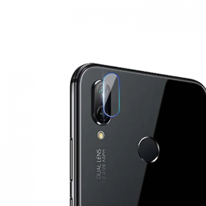 SiGN - Mocolo Huawei P20 Lite Kameralinsskydd i Hrdat Glas